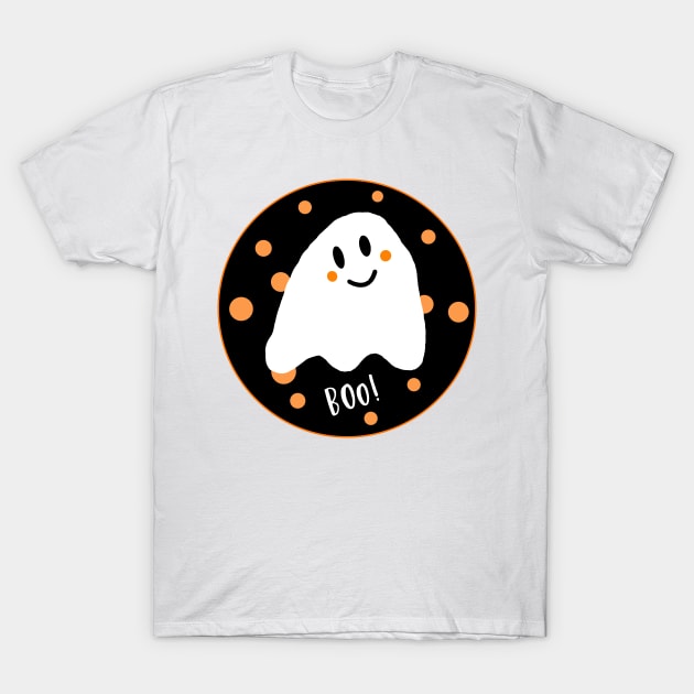 Boo! Halloween Costume T-Shirt by Anke Wonder 